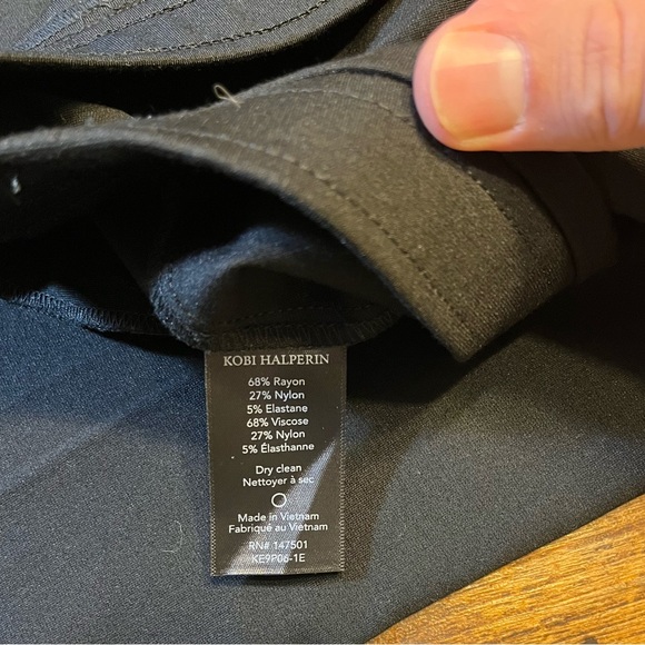 Kobi Halperin Black Slacks Size XL - Picture 9 of 12